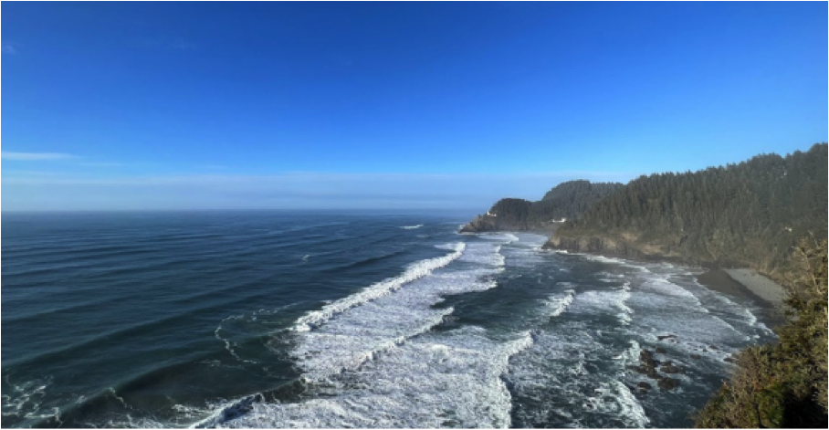 The majestic Oregon coast